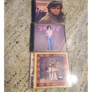 John Cougar Mellencamp --Lot Of 3 CDs Uh Huh, American Fool, Mr Happy Go Lucky
